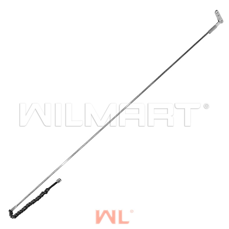 Тяга с цепочкой и гайкой в сборе для гидравлической тележки (рохли) (DF.1.2-00 db tag)