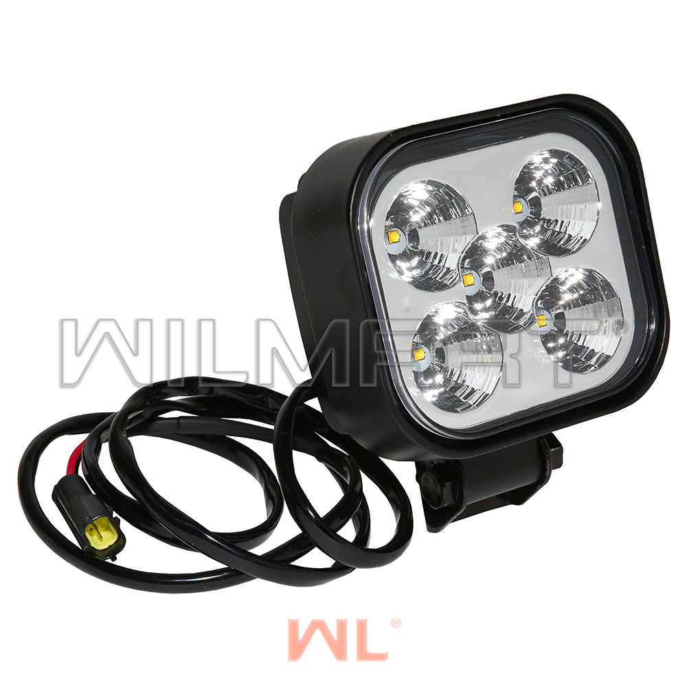 Фара 12В (Led) 2к (5diode) прозрачная (F12840010)