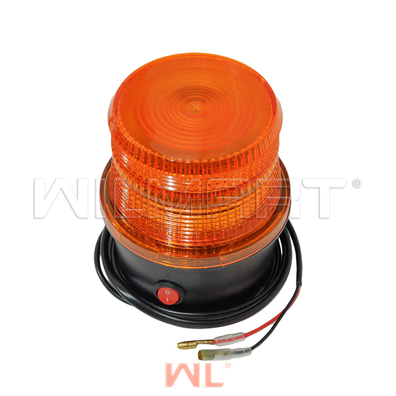 Маячок проблесковый 12В/80Вт (Led) (кнопка откл. звука) (R960-703000-500)