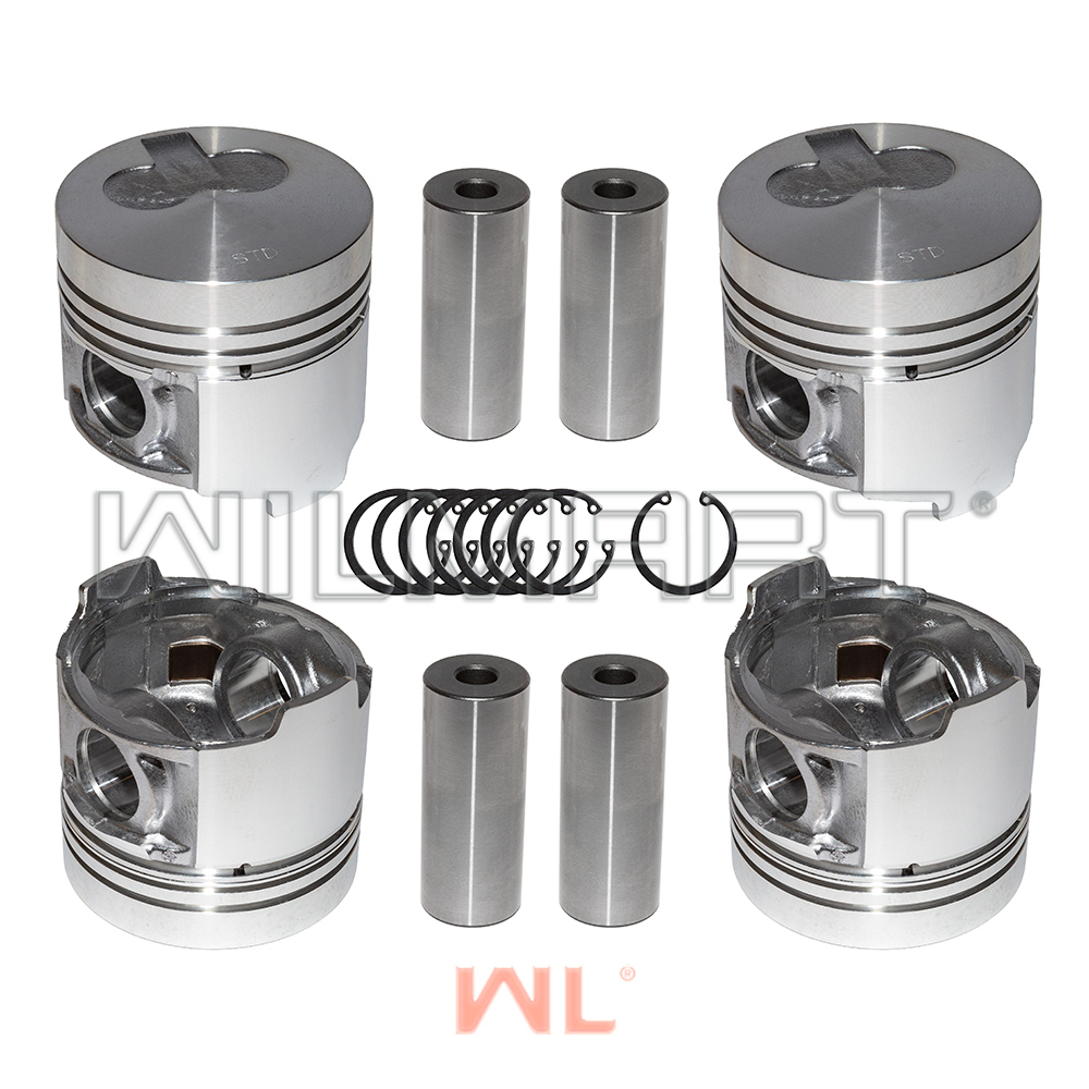 Поршень Nissan TD27/42 STD (комплект на двc 4шт) (12010-6T005)