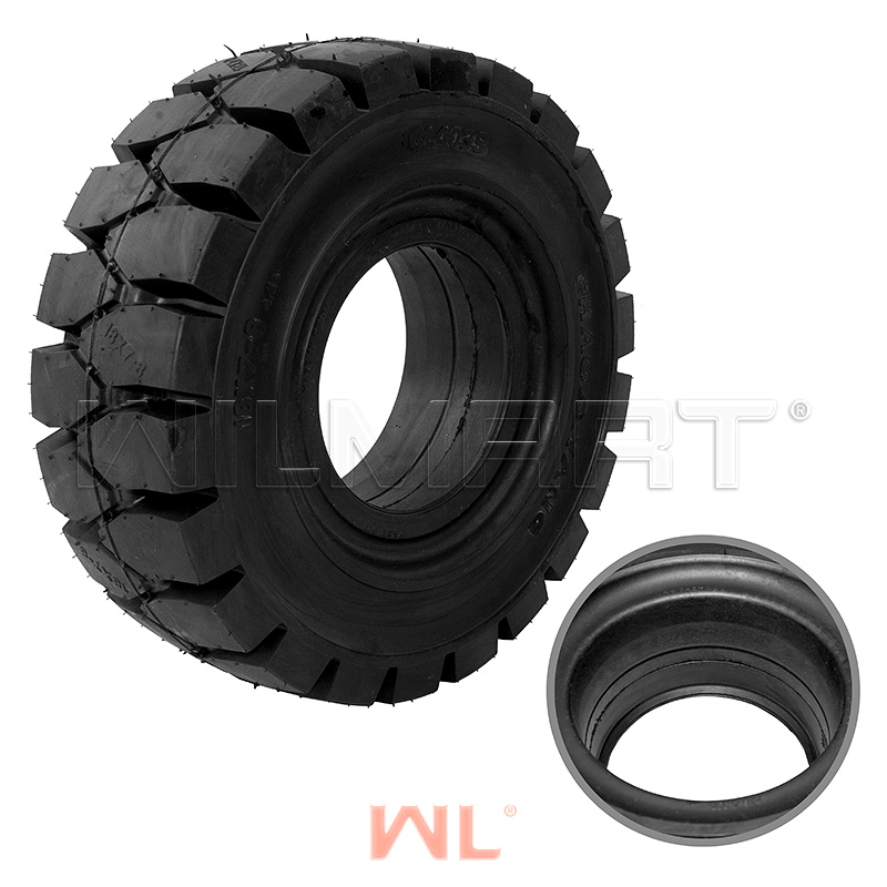 Шина цельнолитая с буртом 18х7-8/4.33 CHAOYANG (CL403S) PR4.33 (18x7-8(CL403S)FF)