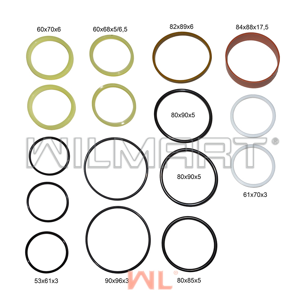Ремкомплект цилиндра рулевого управления HC CPCD50-70 ф60 (50W-411-Kit)