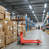 Гидравлическая Тележка с Весами и Принтером OX 20VP OXLIFT 2000 кг