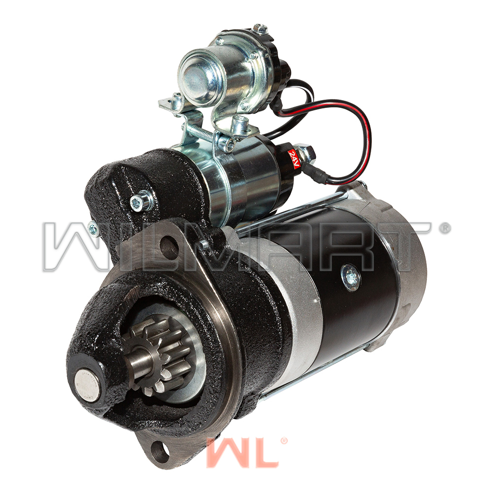 Стартер FAW 4DX23-82GG3U 24V 4,5kw 11зуб доп реле OEM (QDJ2516J-P/J)