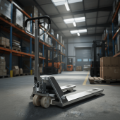 Ручная Гидравлическая Тележка c Гальваническим Покрытием OXLIFT OX25-GAL 2500 кг