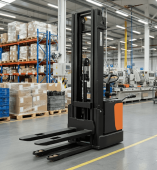 Самоходный Штабелер с Платформой для Оператора OXLIFT BX15 Lion 5500 мм