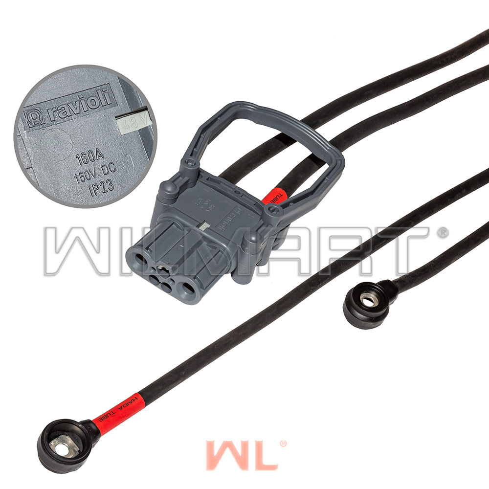 Штепсельное соединение от аккумуляторной батареи (АКБ) CPD10-18J/A (JP150-732000-002)