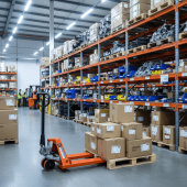 Ручная Гидравлическая Тележка с Весами OXLIFT OX25VM 2500 кг