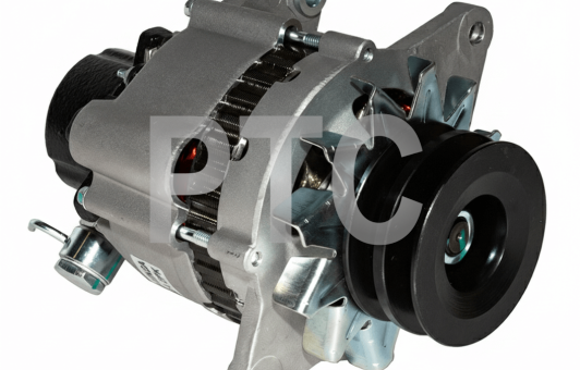 Генератор Nissan TD27 12В 60А с насосом (23100-02N2A)