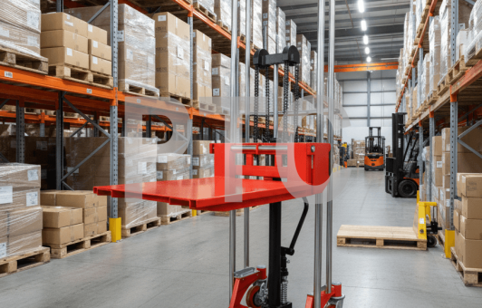 Ручной Гидравлический Штабелер с Подъемной Платформой OXLIFT HS4015 1500 мм 400 кг