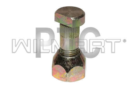 Шпилька ступицы УМ Dalian CPCD10-18  с гайками (15RA4100004/15RA4100002)