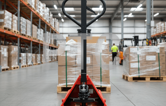 Ручная Гидравлическая Тележка OXLIFT OX25-1X 2500 кг