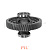 Дифференциал Heli CPCD20-35 в сборе с подшипниками (14453-52000assy)