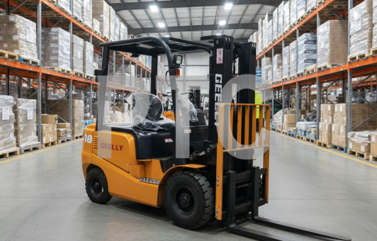 Погрузчик вилочный дизельный 1,8 тонн, ДВС Xinchai NC485BPG, мачта 3м GEELLY