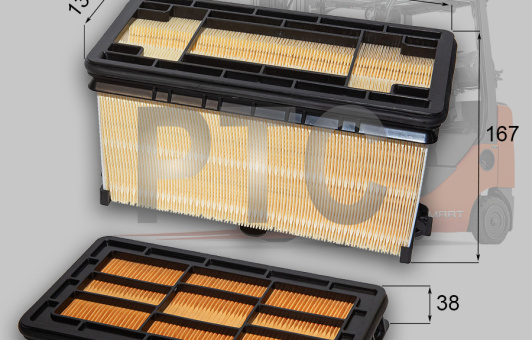 Фильтр воздушный Bobcat двойной (7010030/7010031)