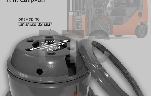 Диск колесный (обод) 7.00-15 Heli CPCD30-35 ВМ спарка внешний HQ (54456-80221G)