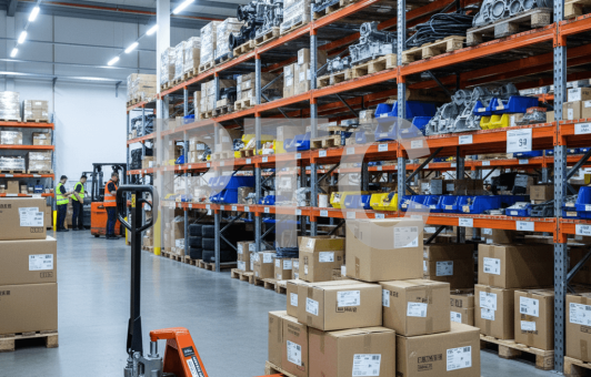 Ручная Гидравлическая Тележка с Весами OXLIFT OX25VM 2500 кг