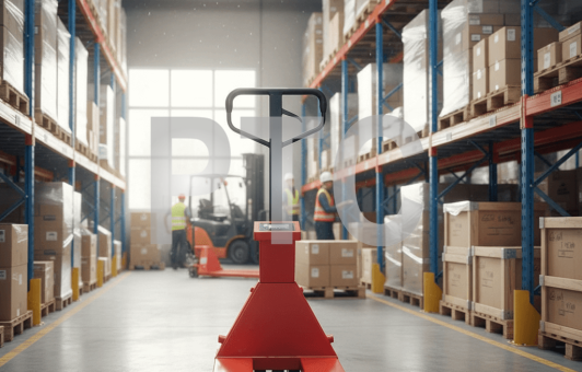 Ручная Гидравлическая Тележка с Весами OXLIFT OX25V 2500 кг