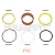 Ремкомплект цилиндра подъема центральный HC CPCD30R -2010 (N30U300-8-001-kit )