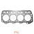 Прокладка ГБЦ Toyota 1DZ-2 (паронит) (11115-78204-71)