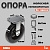 Опора колесная неповоротная ф200 мм, нагрузка 280 кг, резина (FCD 80)