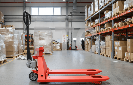 Гидравлическая Тележка с Весами OX 20V OXLIFT 2000 кг