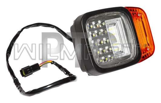 Фара с поворотником Jac/Heli (LED) 12-80В (D08QZHD(LED))