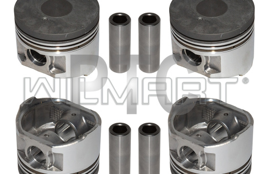 Поршень Nissan K15 R2(+1,0) (комплект на двc) (12010-FU371)