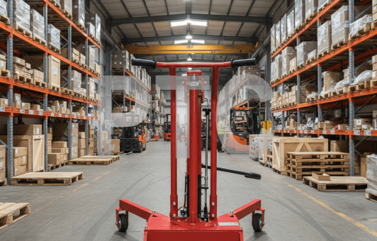 Ручная Гидравлическая Тележка для Бочек OXLIFT OXDT350P 350 кг, для паллет