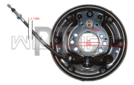 Сервотормоз HC CPCD10-18 левый (N030-111000-G00)