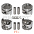 Поршень Toyota 5K STD (комплект на двc) (13101-76001-71)