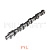 Распредвал Toyota 4Y (WF491) (13511-76049-71)