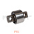 Ролик боковой Nissan 1F2A25U  (59532-FF000)