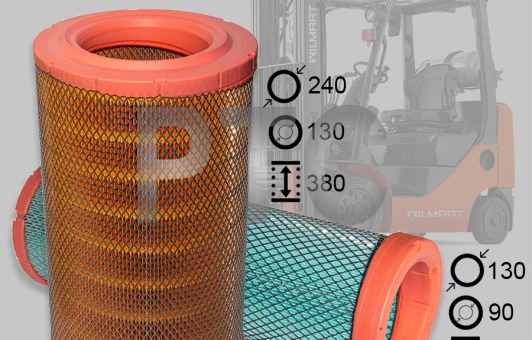 Фильтр воздушный двойной (K2438)