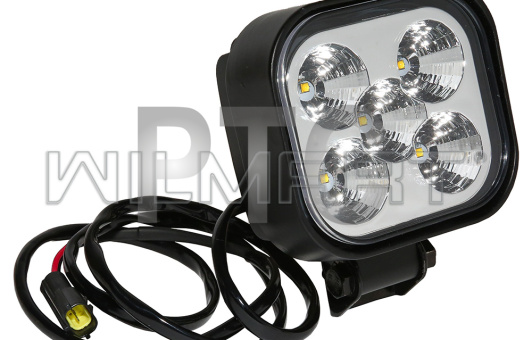 Фара 12В (Led) 2к (5diode) прозрачная (F12840010)