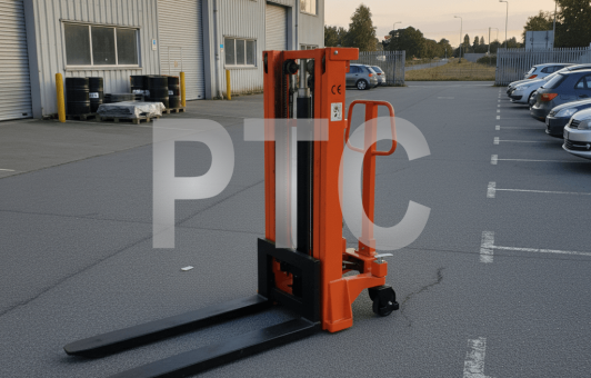 Штабелер ручной г/п 1000кг, подъем вил 3м, max высота мачты 3,6м (SYC-1030)