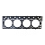 Прокладка ГБЦ Nissan K15/K21/K25 (металл) (11044-FU400(met))
