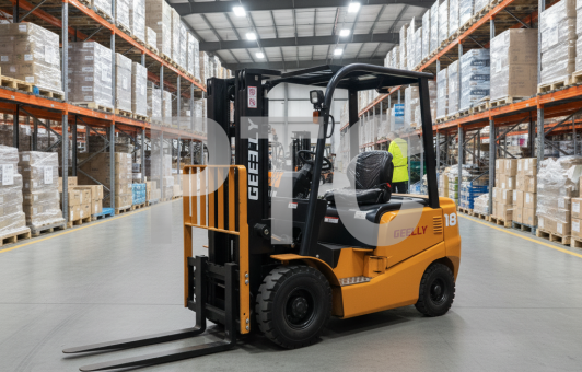 Погрузчик вилочный дизельный 1,8 тонн, ДВС Xinchai NC485BPG, мачта 3м GEELLY