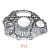 Корпус маховика Toyota 1DZ,2Z,3Z (7-8)  (32111-23372-71)