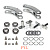 Ремкомплект пальцев и тяг Heli 10-18 (Jac/Maximal/Feeler) (H12C4-32041-kit)