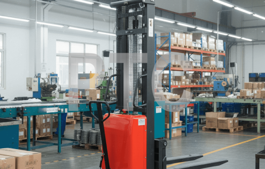 Штабелер с Электроподъемом SES 1535 OXLIFT 3500 мм 1500 кг