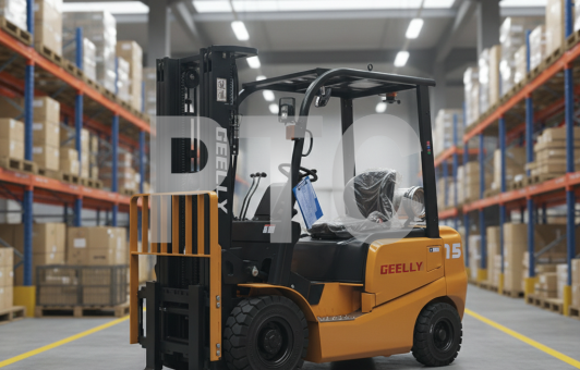 Погрузчик Geelly FD15 ДВС ISUZU C240 DM3000 пневмо желтый