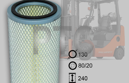 Фильтр воздушный CPCD20-35 (KW1323)