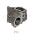Корпус термостата Nissan K15-25 (помпы) (11061-GY360)
