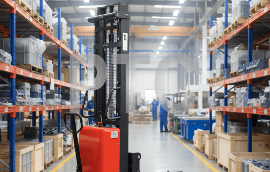 Штабелер с Электроподъемом SES 1530 OXLIFT 3000 мм 1500 кг