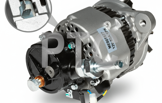 Генератор Mitsubishi S4S/4DQ7/4DR5/4DR7 (12V 60А) (ME007577)