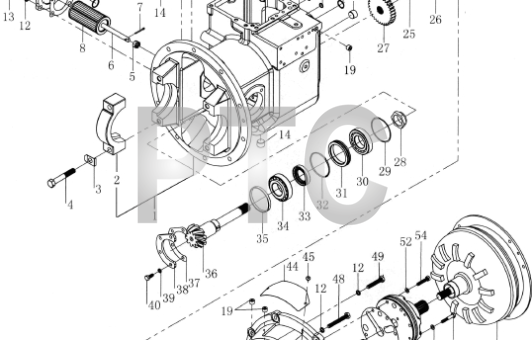 Прокладка крышки фильтра АКПП HC CPCD10-18 -2016 (YQX30AS-0503)