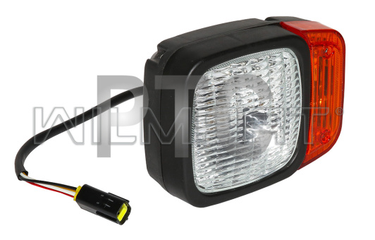 Фара с поворотником Jac/Heli 12В 4к (D08QZHD)