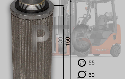 Фильтр гидротрансформатора WL666-4TX/WL666-II (Z065120200)