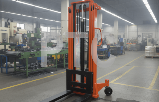 Штабелер ручной г/п 1500кг, подъем вил 3м, max высота мачты 3,6м (SYC-1530)